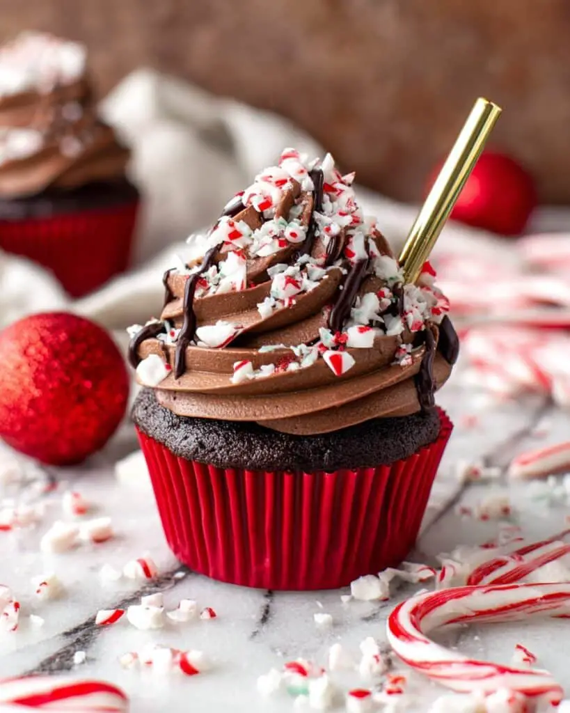 Peppermint Mocha Cupcakes Recipe