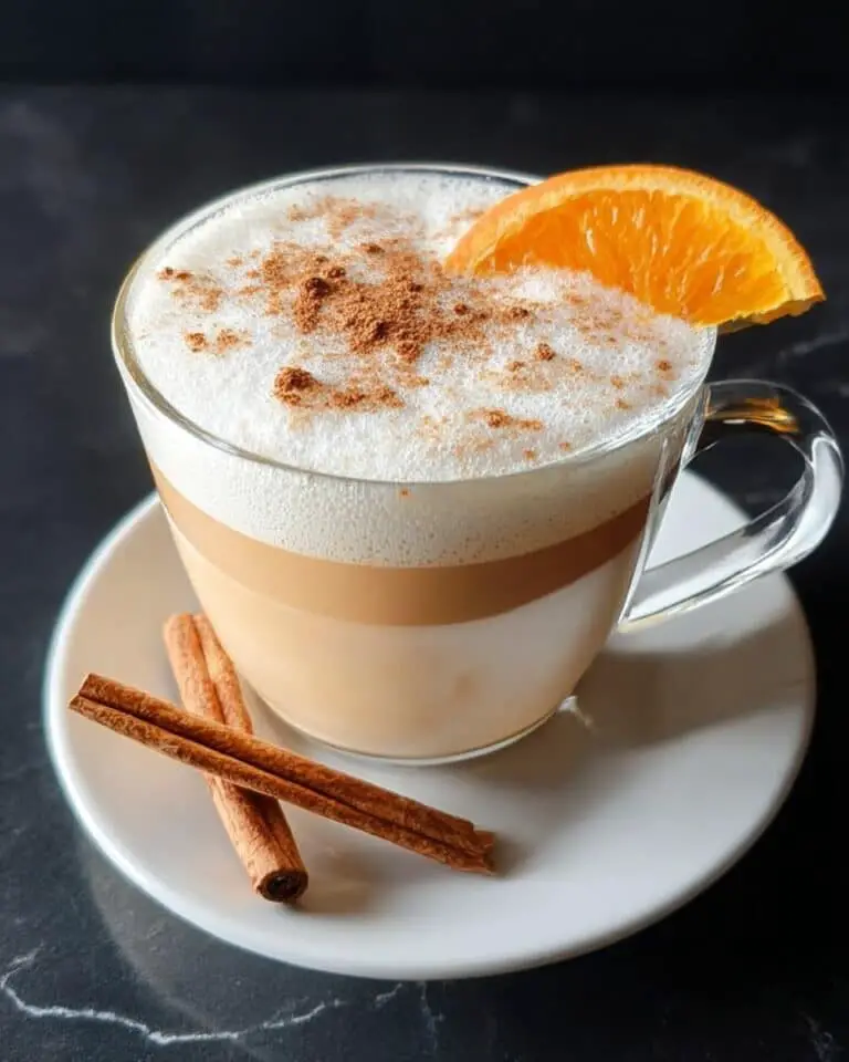 Orange Cinnamon Milk Tea Recipe