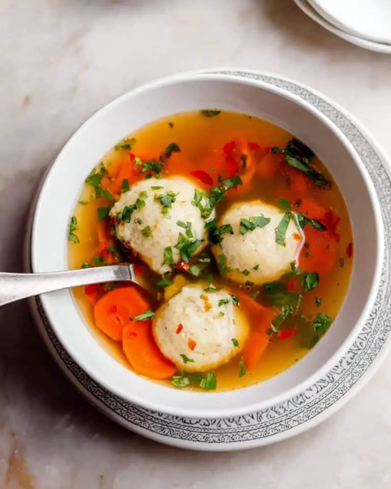 Matzo Ball Soup Recipe