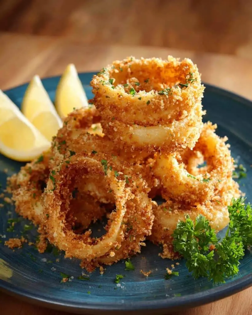 Crispy Fried Calamari Recipe
