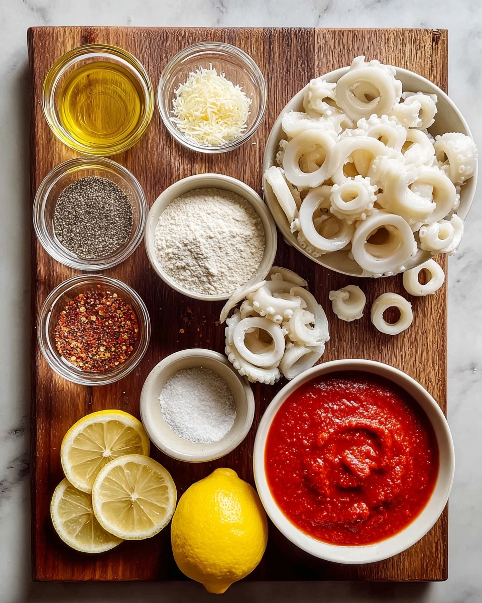 A blue round plate holds a pile of golden brown fried onion rings stacked in layers with a crumbly texture. The onion rings have a crunchy coating sprinkled with small green herbs. Toward the back of the plate, three wedge-shaped lemon slices with a pale yellow color lean together. A small bunch of fresh green parsley lies at the front edge of the plate. The plate is set on a warm wooden surface with soft lighting. photo taken with an iphone --ar 4:5 --v 7