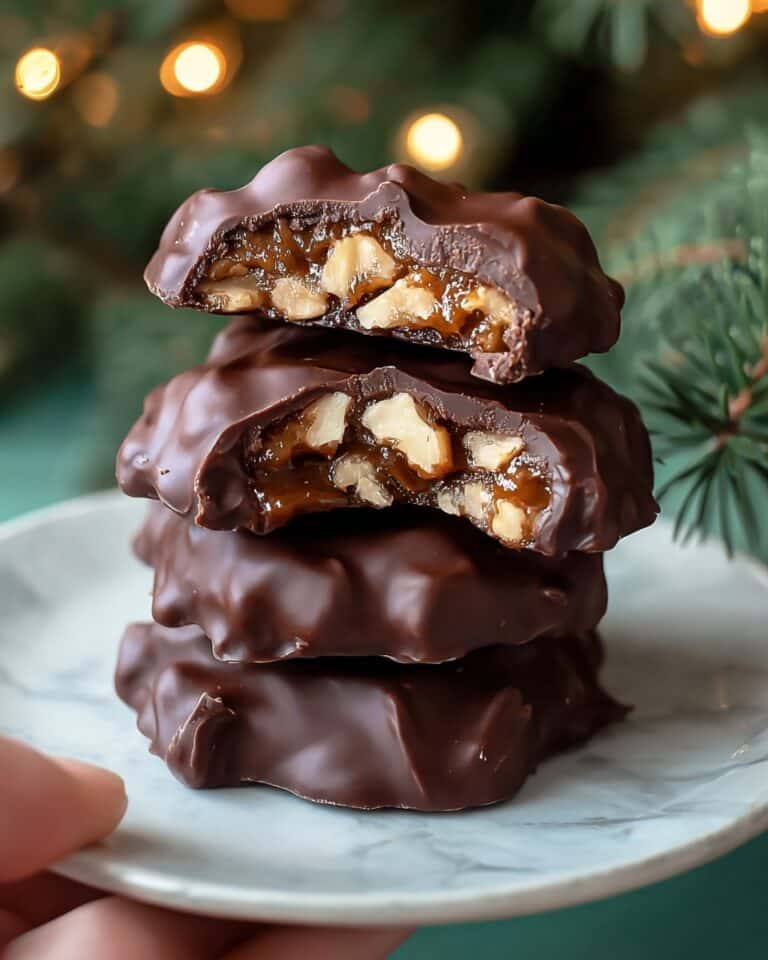 Easy Pecan Turtles