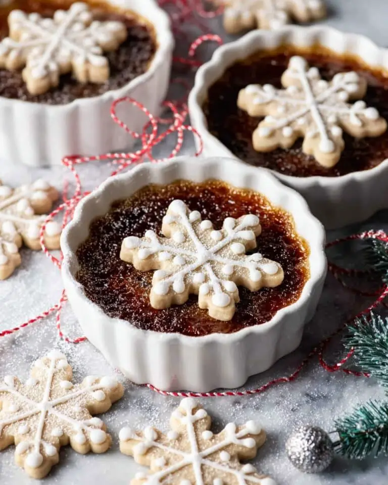 Sugar Cookie Chocolate Crème Brûlée