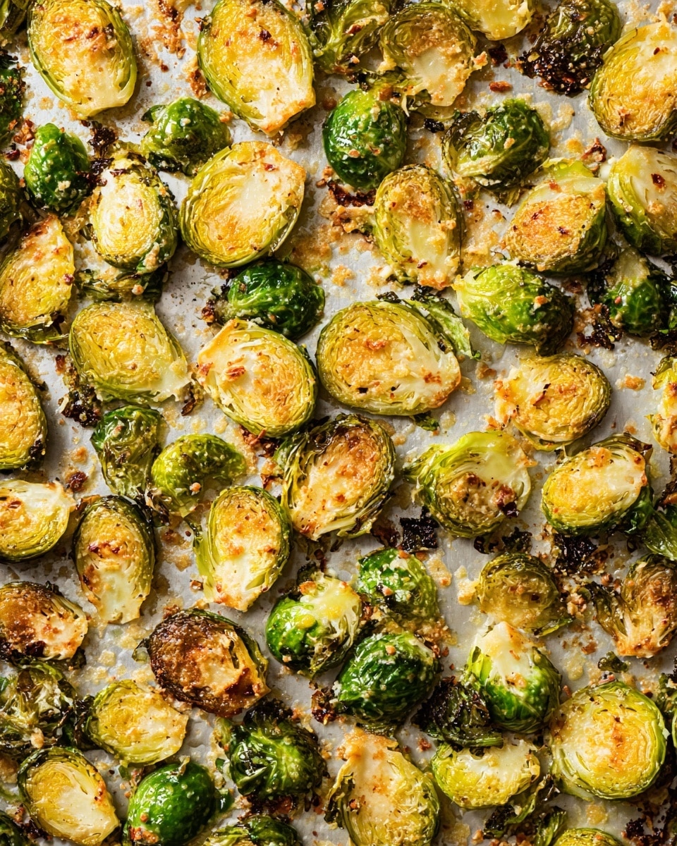 Roasted Brussels Sprouts with Garlic