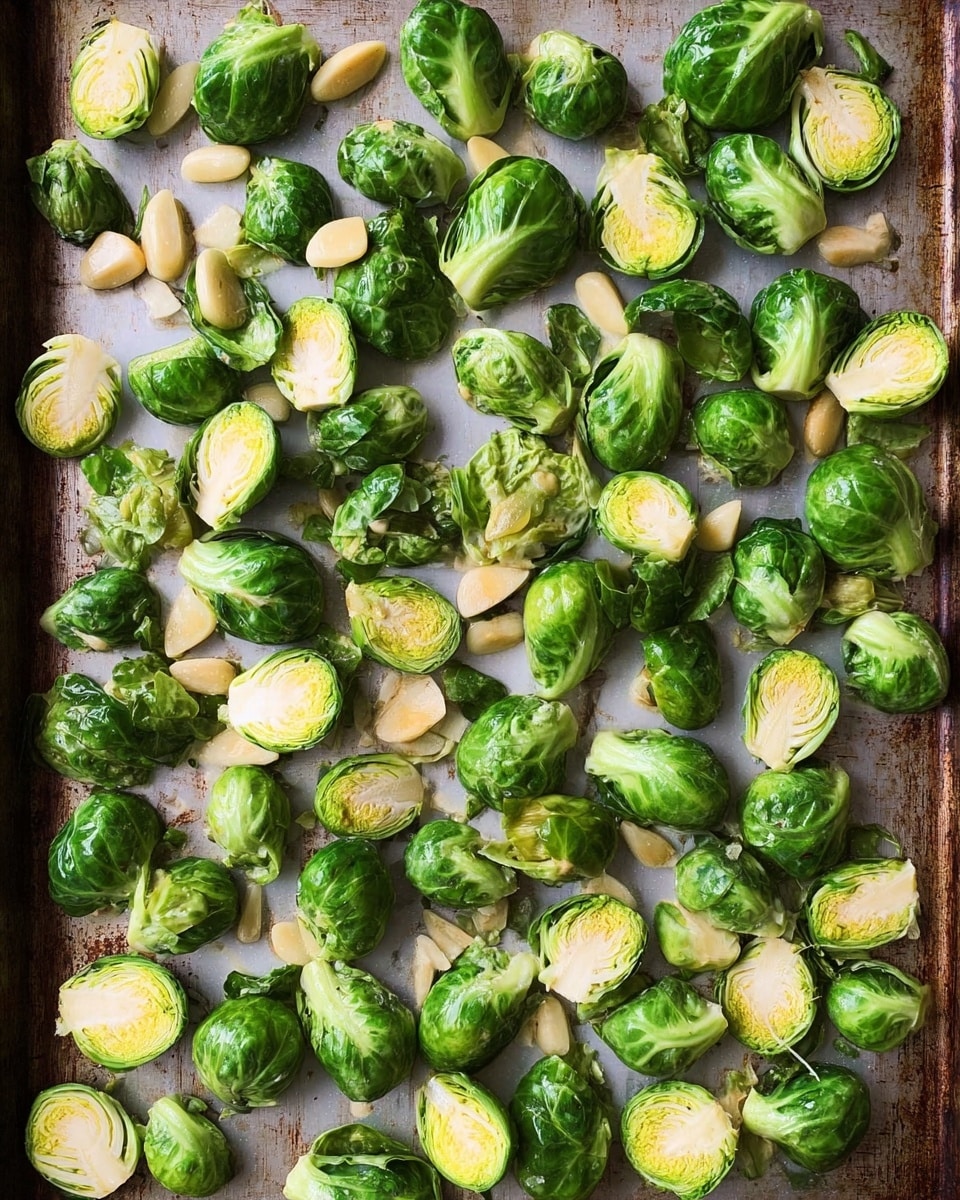 Roasted Brussels Sprouts with Garlic