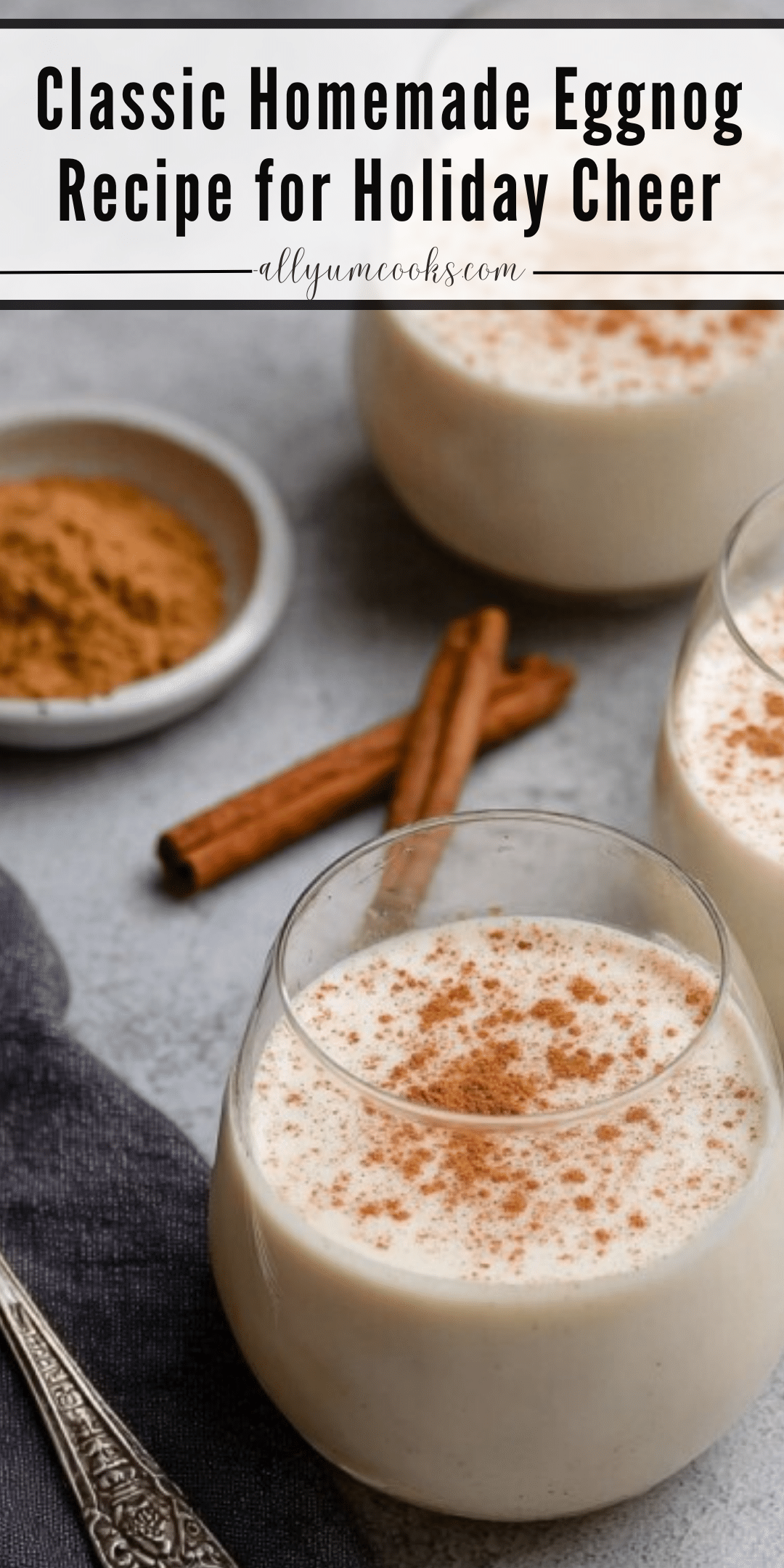 Traditional Eggnog – Classic Holiday Eggnog Recipe to Celebrate