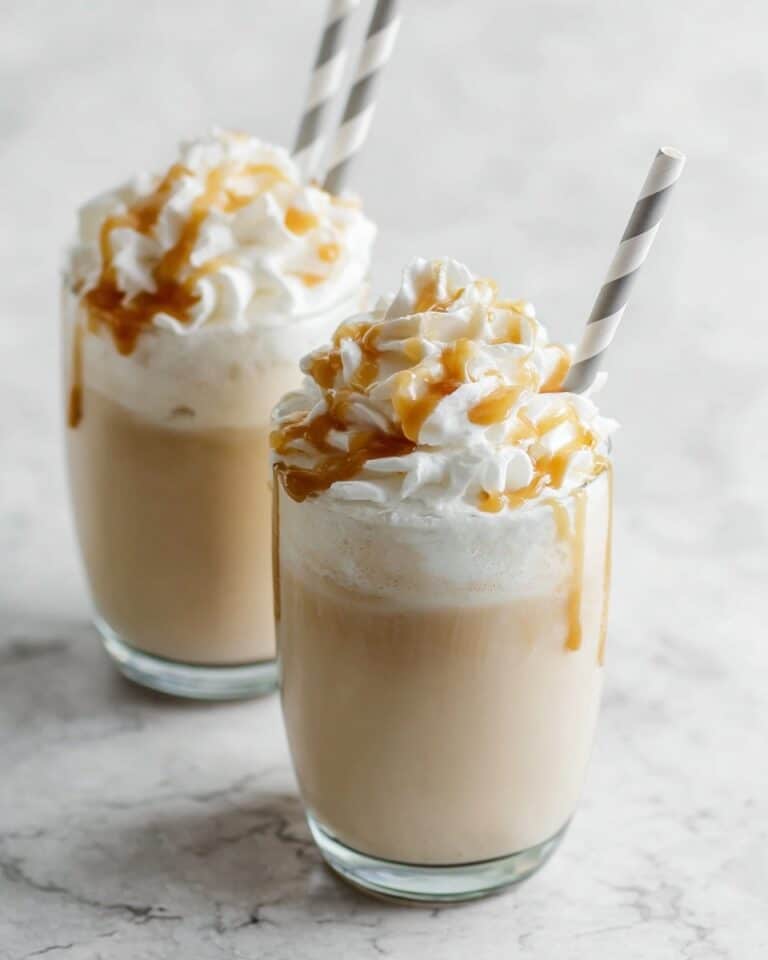 Salted Caramel Frappuccino (Kid Friendly/No Coffee)