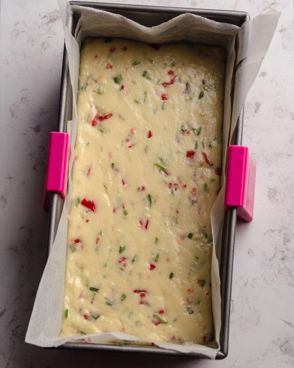 Strawberry Lemon Loaf Cake