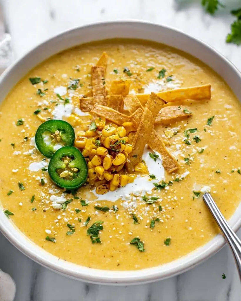 Mexican Street Corn Soup