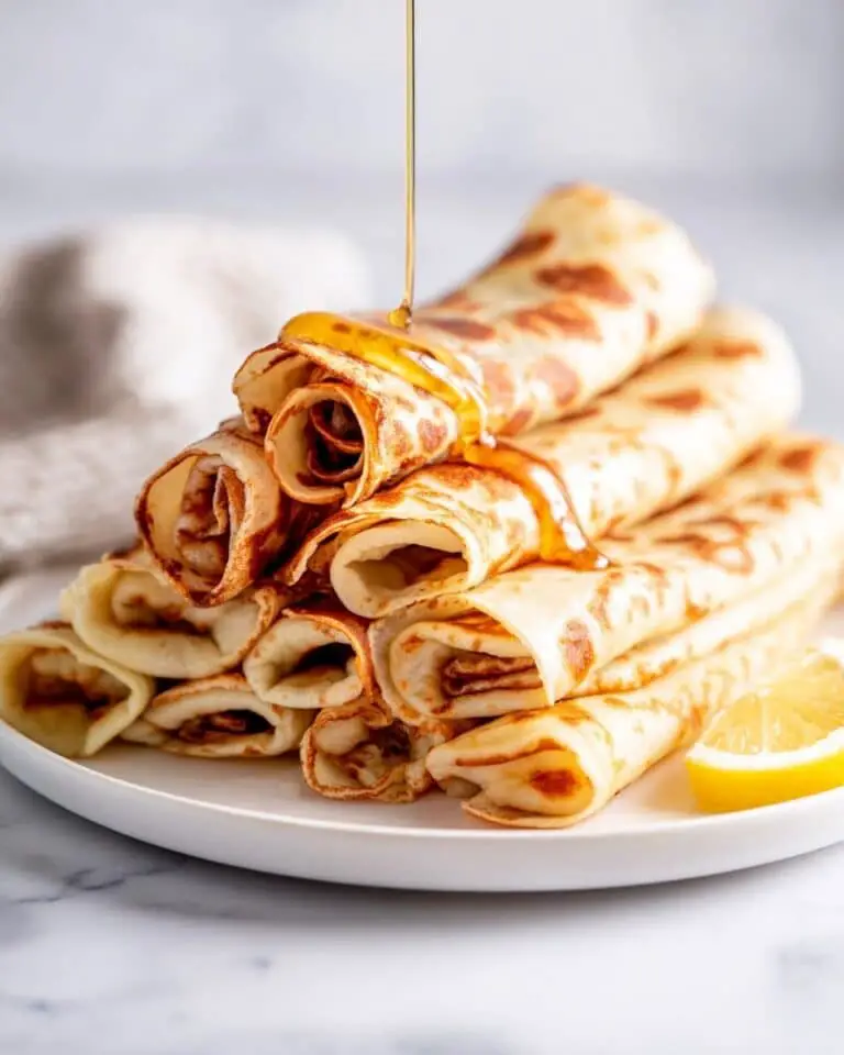 South African Pancakes with Cinnamon Sugar Recipe