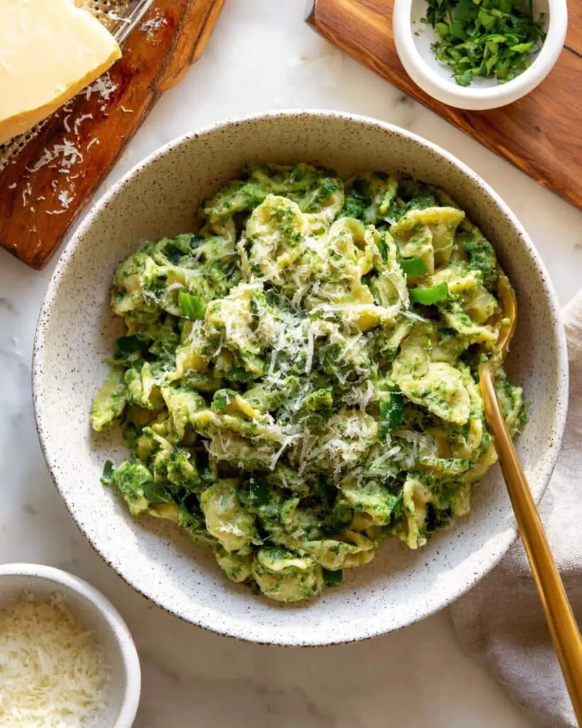 Vegan Pesto Pasta Recipe