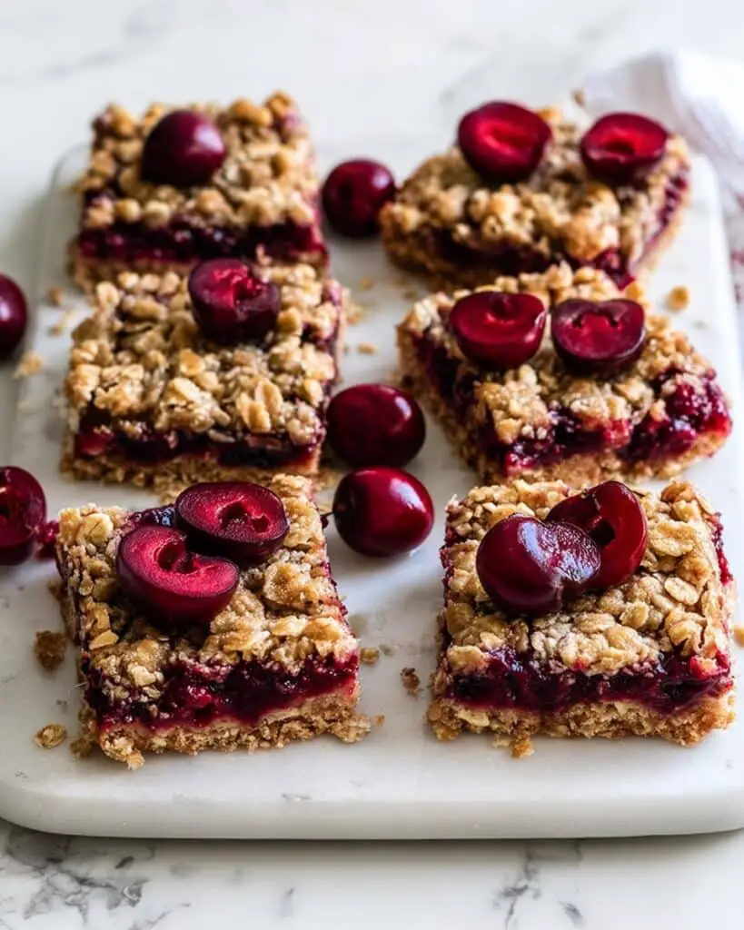 Cherry Breakfast Bars Recipe