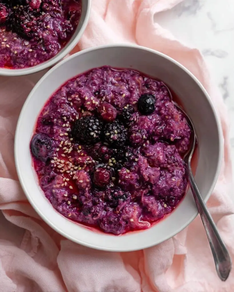 Quick Berry Porridge Recipe