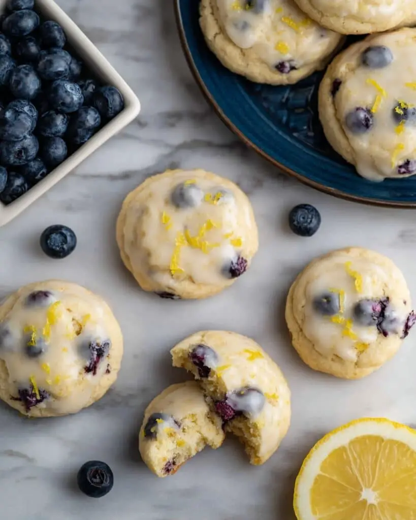 Lemon Blueberry Cookies Recipe