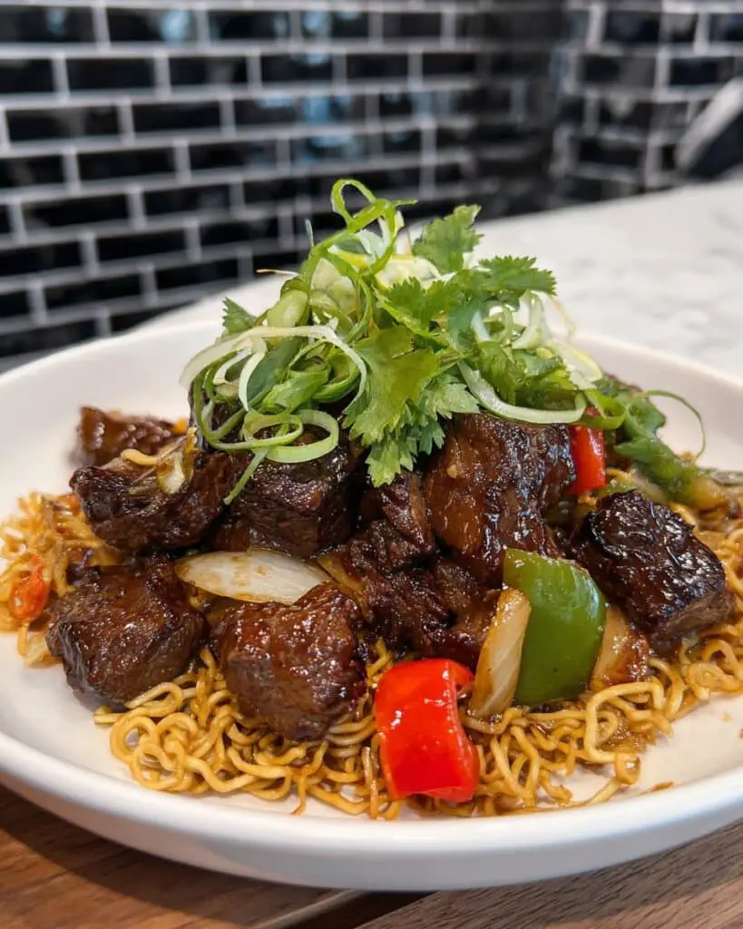 Vietnamese Beef and Garlic Noodles Recipe