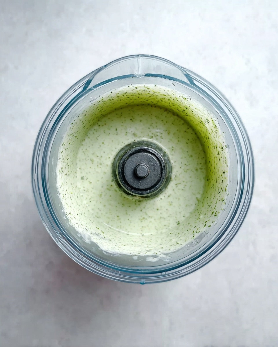 A white plate holds a fresh salad on a white marbled texture. The bottom layer is bright green arugula leaves spread evenly. On top are several pieces of grilled halloumi cheese with clear black grill marks, arranged in a scattered manner. Bright red cherry tomatoes, some whole and some sliced in half, add color between the cheese and greens. There are slices of grilled avocado with light grill marks, placed on top, mixing their soft green and lightly charred edges. Thin slices of pink pickled onions are spread lightly over the salad. A light sprinkle of crushed nuts or breadcrumbs adds a crunchy texture across the dish. A silver fork and spoon rest on the side of the plate. Photo taken with an iphone --ar 4:5 --v 7