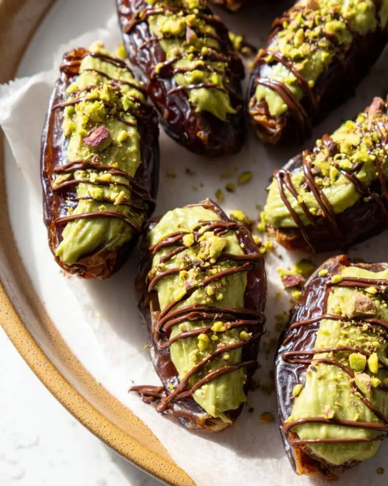 Dubai Chocolate Stuffed Dates Recipe