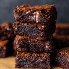 Easy One Bowl Fudgy Cocoa Brownies Recipe
