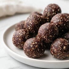 Mint Chocolate Energy Balls Recipe