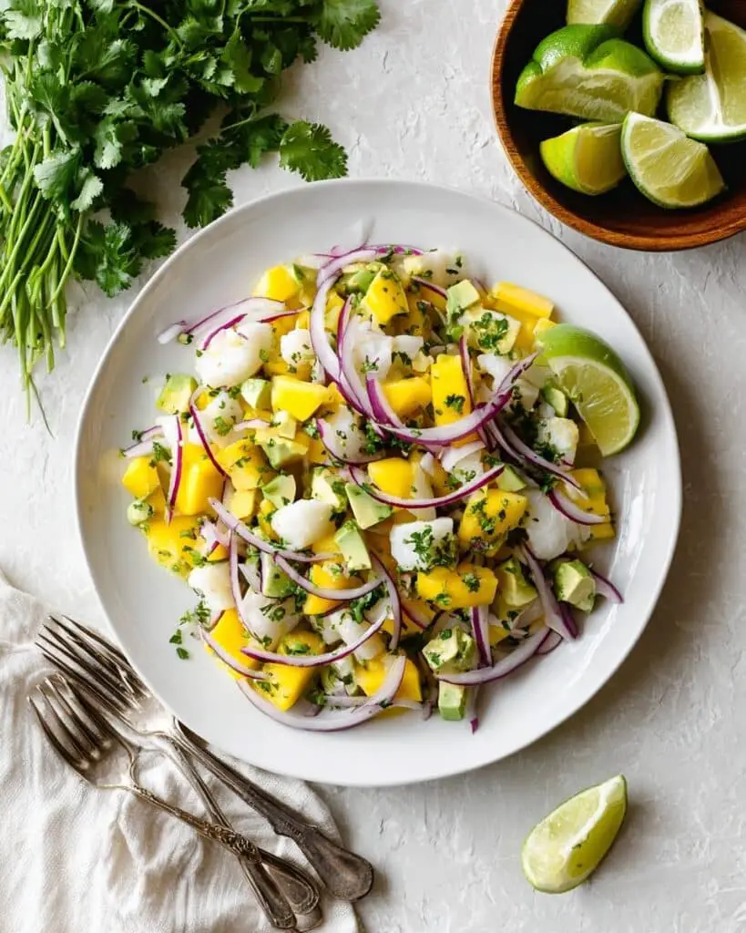 Mango Halibut Ceviche Recipe