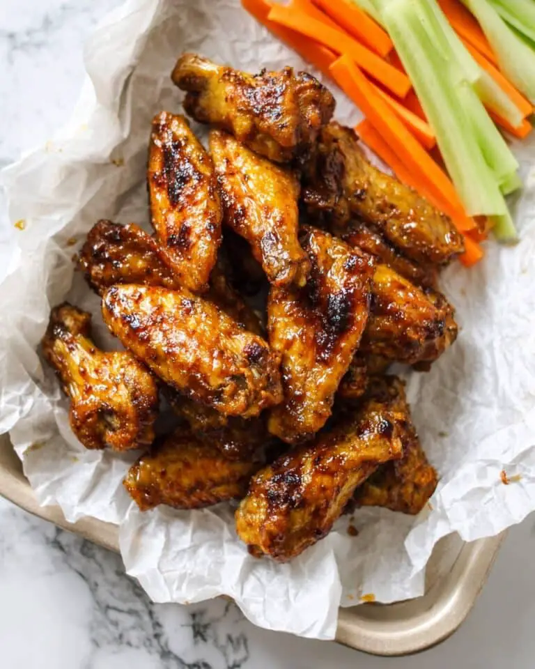 Sticky BlackBerry BBQ Wings Recipe