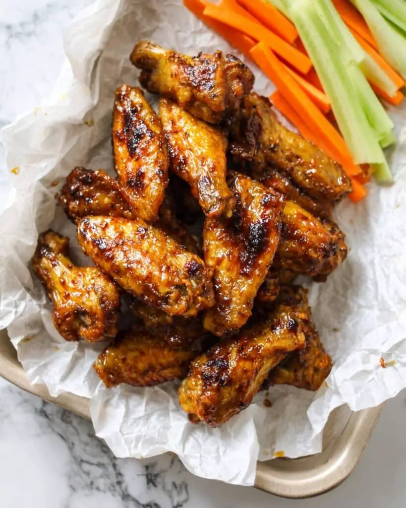 Sticky BlackBerry BBQ Wings Recipe