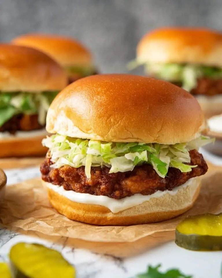 Crispy Chicken Burgers with Buttermilk Recipe