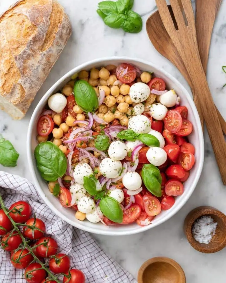 Italian Chickpea Salad Recipe