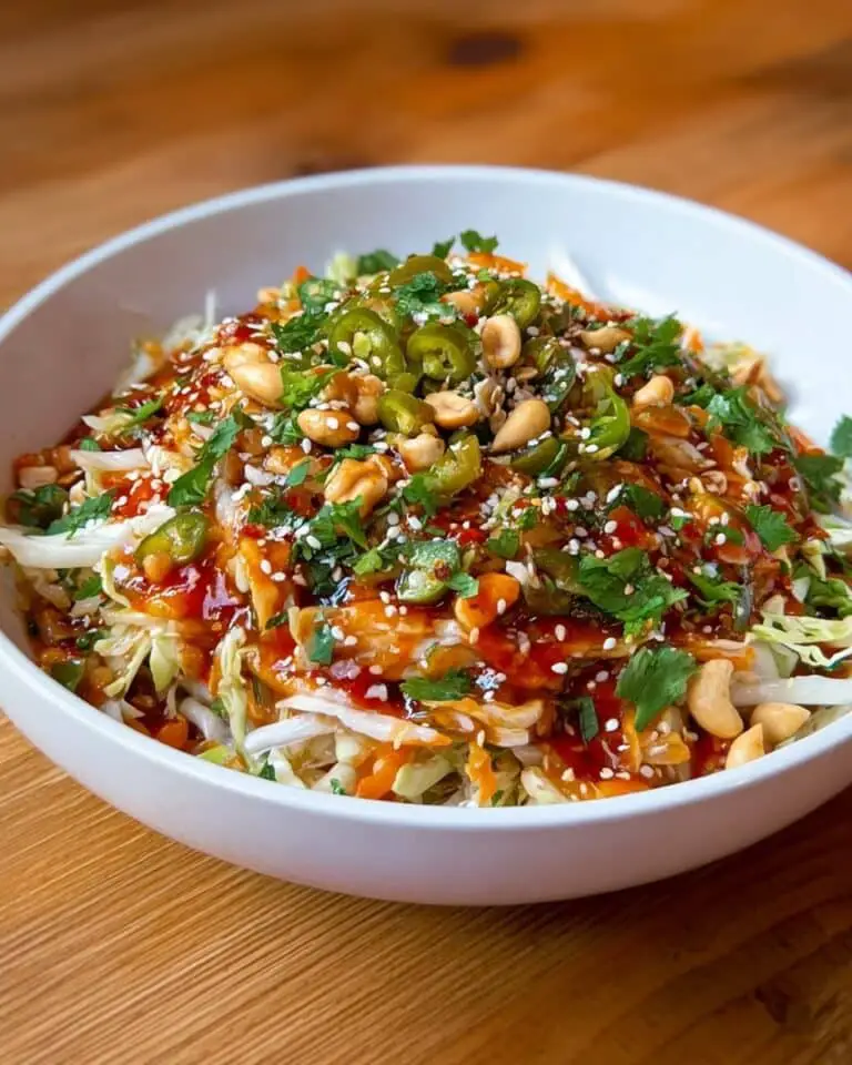 Asian Cabbage Salad Recipe