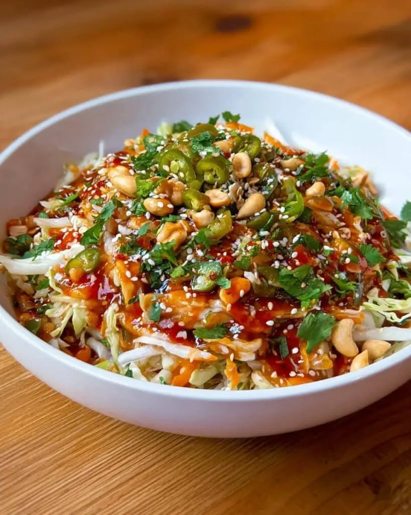 Asian Cabbage Salad Recipe