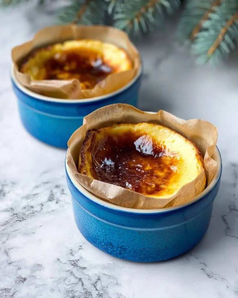 Mini Basque Cheesecake (Easy & Delicious Recipe) Recipe
