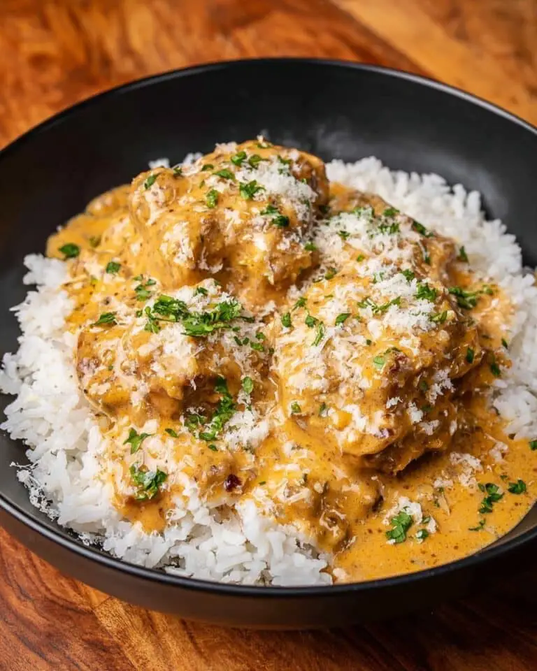 Creamy Lemon Garlic Chicken Recipe