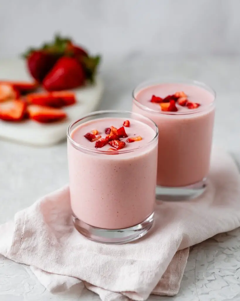 Creamy Strawberry Banana Smoothie Recipe