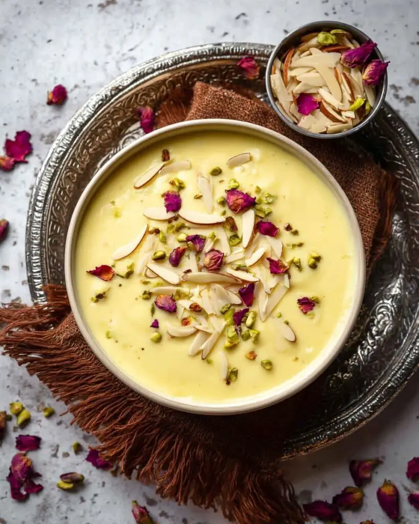 Badam Kheer (Almond Payasam) Recipe