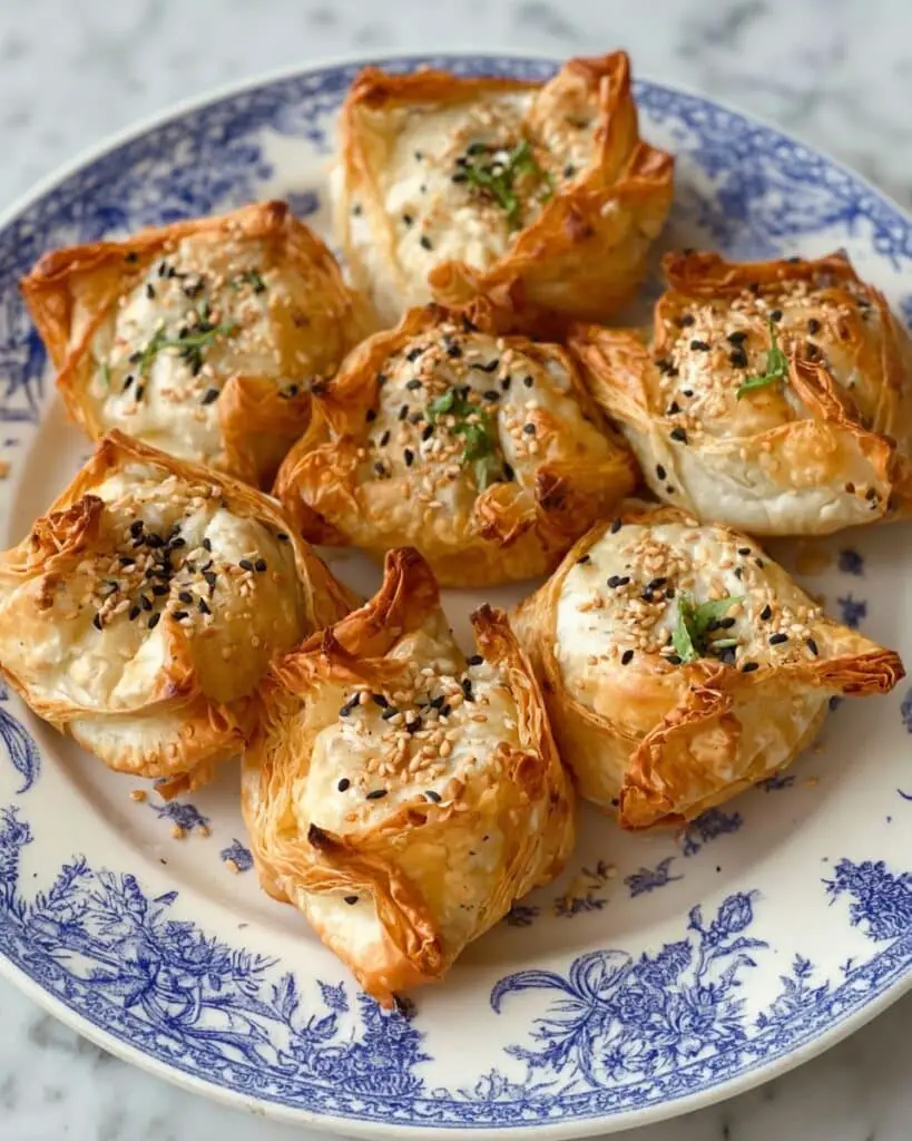 Spinach and Feta Filo Bows Recipe