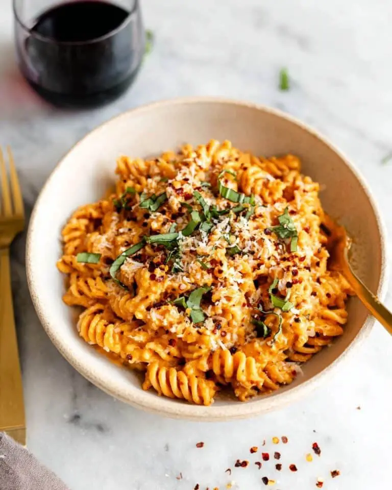 Tomato Basil Tofu Pasta Recipe