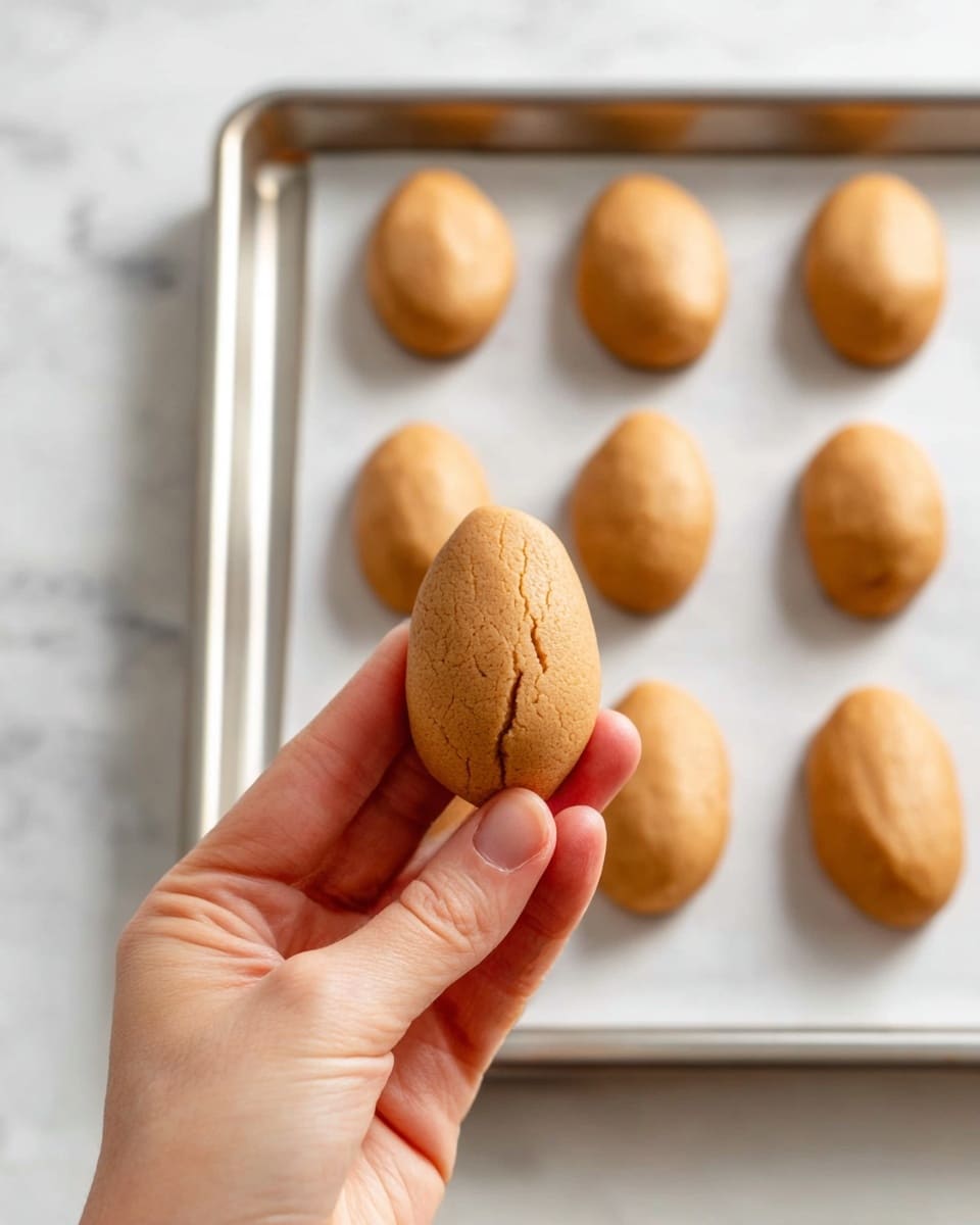 A close-up view inside a clear food processor bowl filled with finely ground light brown crumbs evenly spread around the sharp silver blade in the center. The crumbs are soft and crumbly, sticking slightly to the sides of the bowl, while the blade remains clean and shiny. The base of the processor is silver with clear control buttons below the bowl, placed on a white marbled surface. Photo taken with an iphone --ar 4:5 --v 7