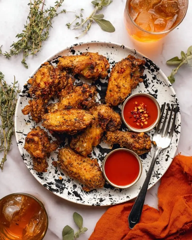 Crispy Spicy Fried Chicken Wings Recipe