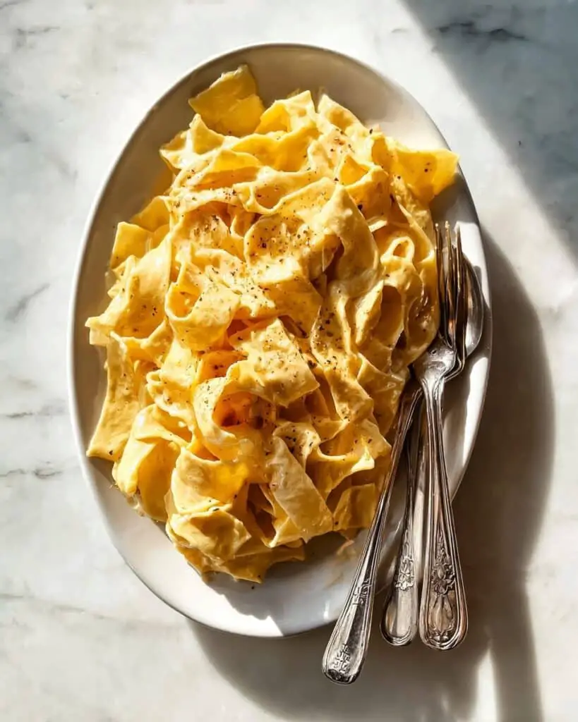 Pappardelle al Limone (Creamy Lemon Pasta) Recipe