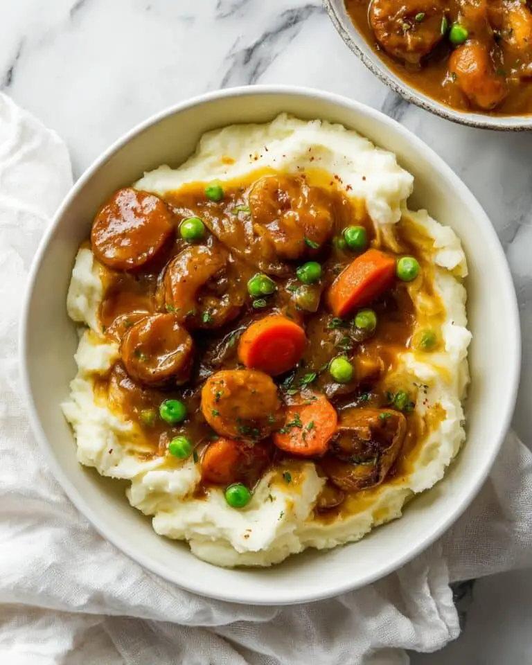 Keens Curried Sausages Recipe