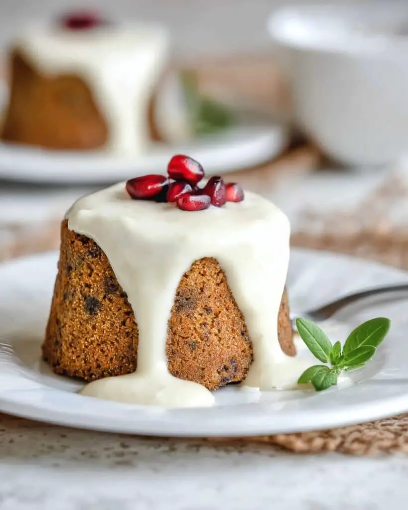 Mini Steamed Fruit Puddings with Mixed Fruits and Orange Zest Recipe