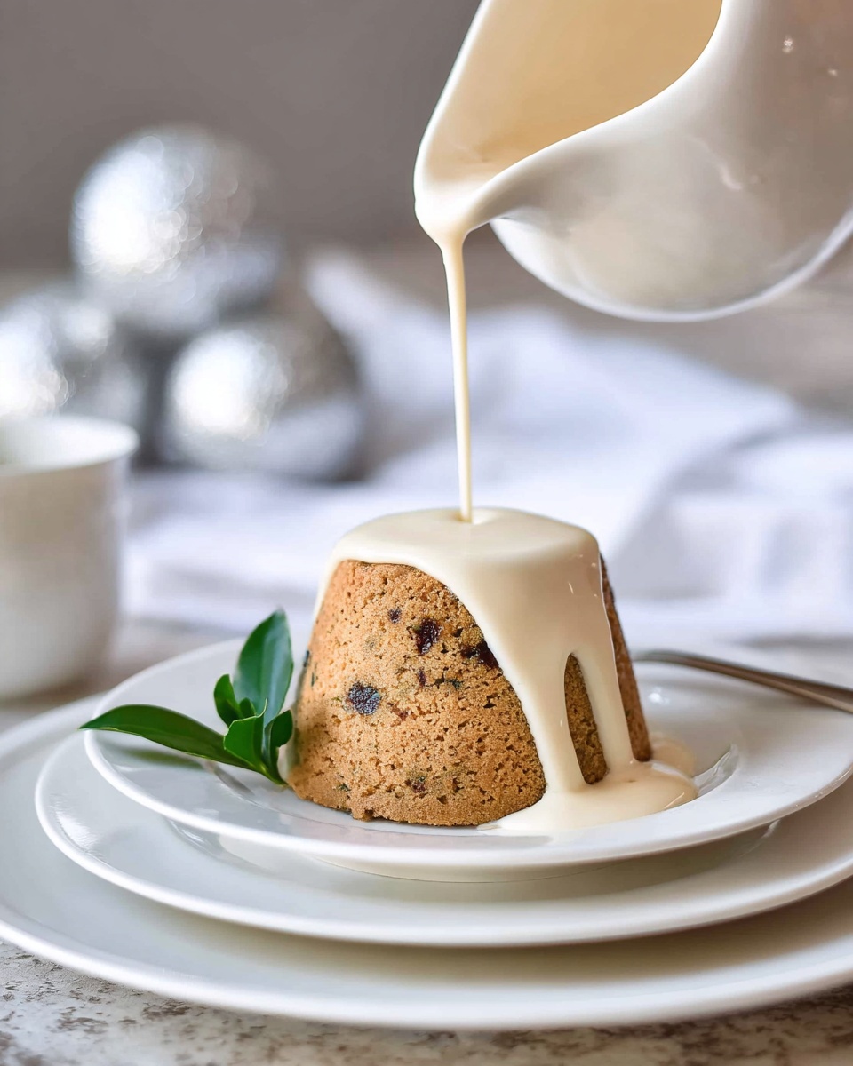 The image shows four small metal baking cups placed on a white marbled surface, three filled with a thick, orange-yellow batter that has dark spots scattered inside, suggesting pieces of fruit or nuts mixed in, while one cup is empty. The batter in the cups looks creamy and slightly lumpy, filling about two-thirds of each cup height. The lighting highlights a soft shine on the batter surface and the metallic sheen of the cups. photo taken with an iphone --ar 4:5 --v 7