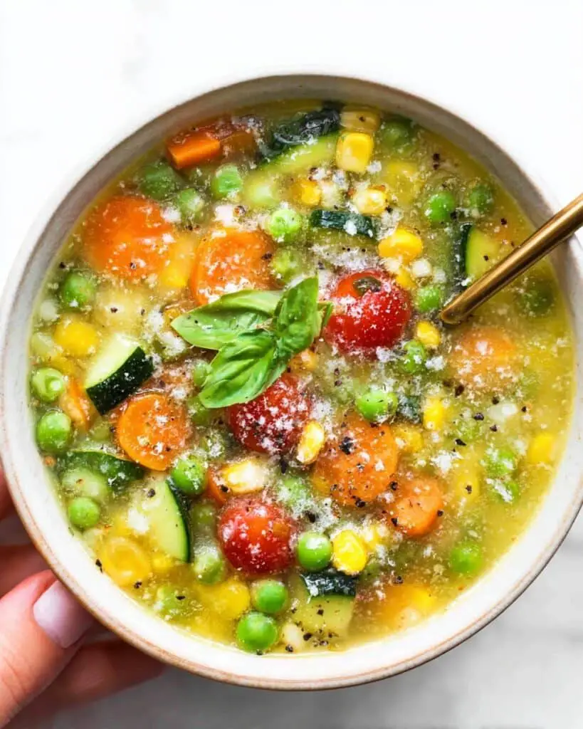 Summer Vegetable Soup Recipe