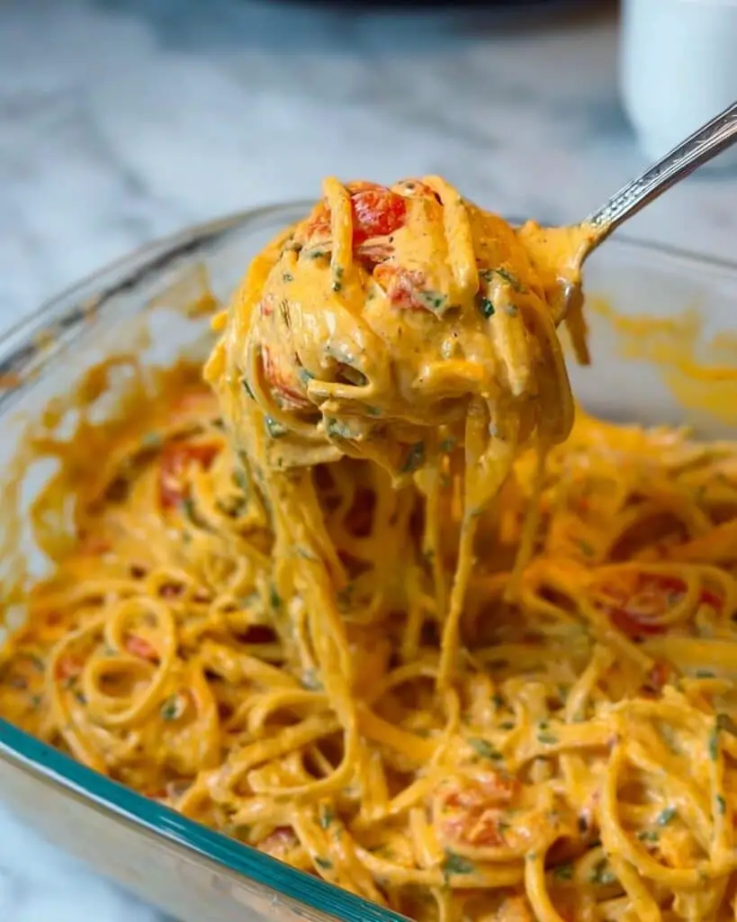 Creamy Roasted Veggie Pasta Recipe