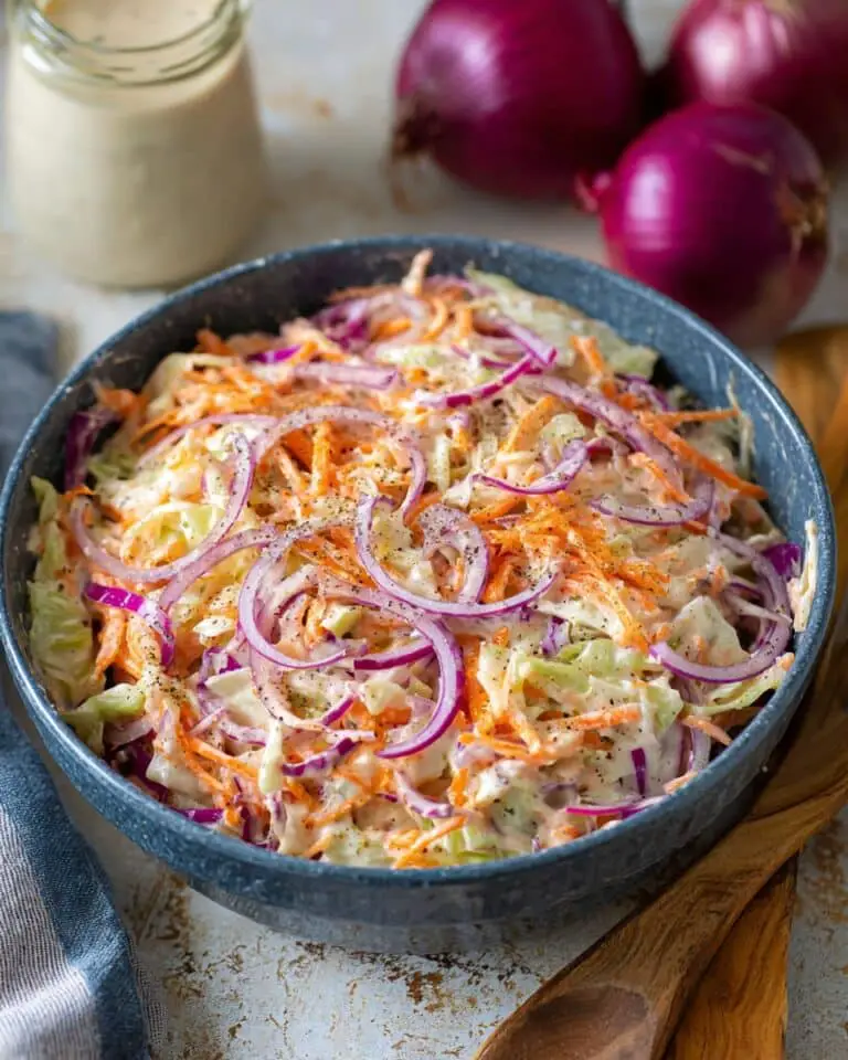 Best Coleslaw with Quick Pickled Vegetables Recipe
