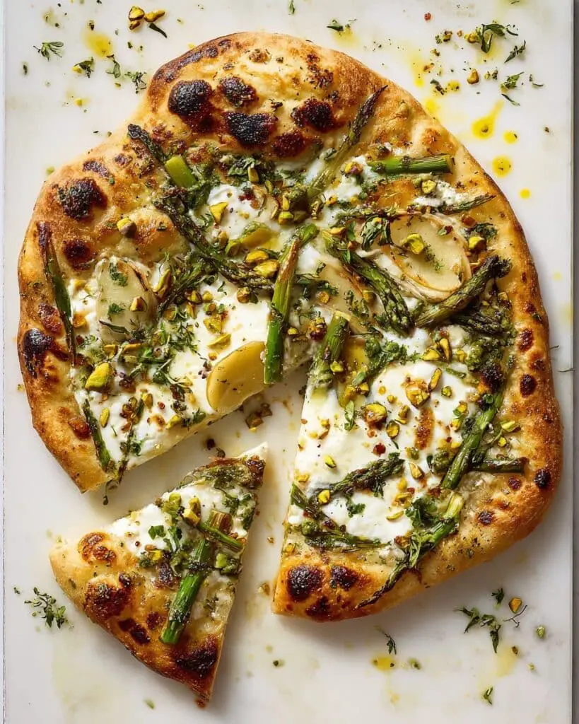 Green Goddess Veggie Pizza Recipe