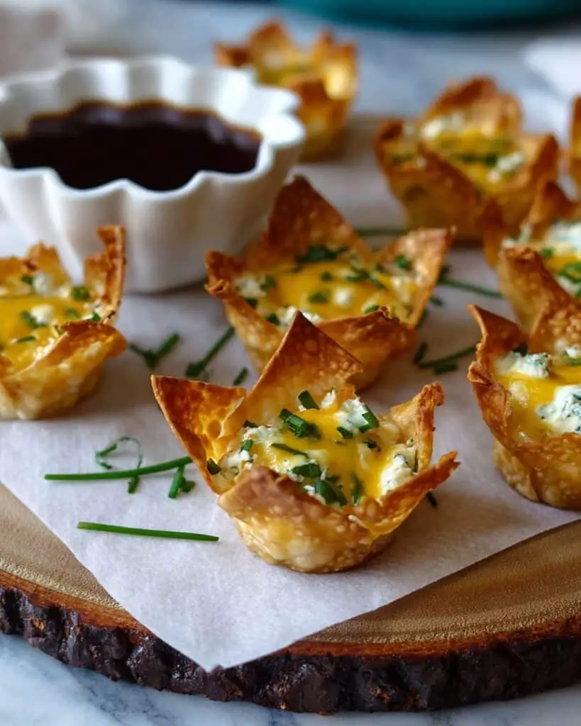 Crispy Jalapeño Popper Wontons Recipe