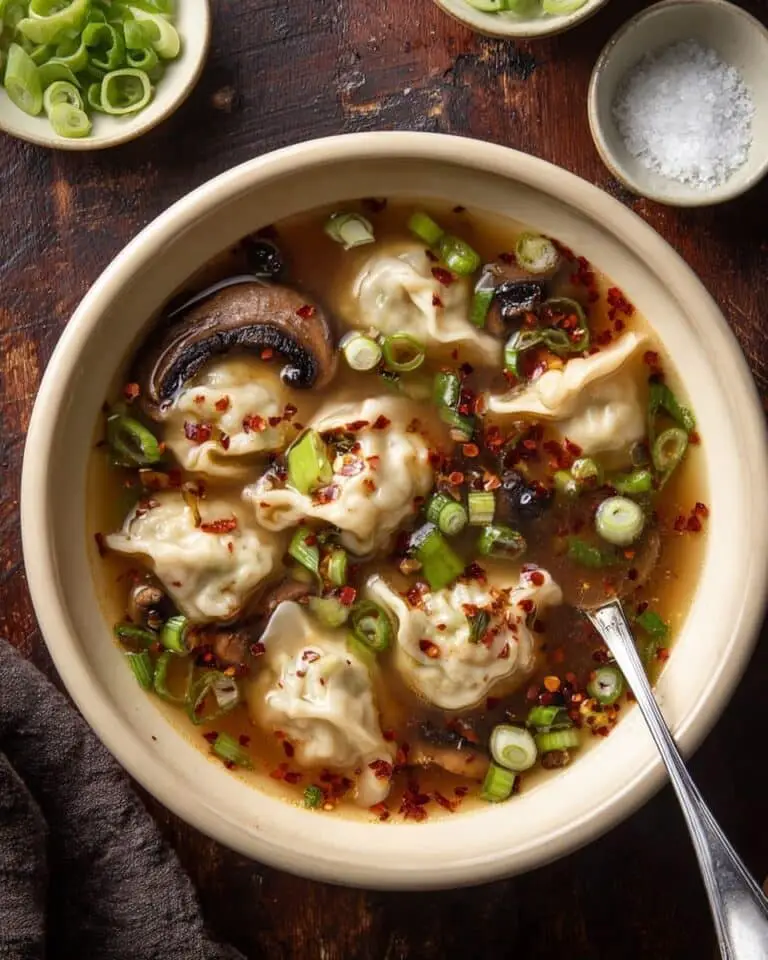 Weeknight Wonton Soup Recipe