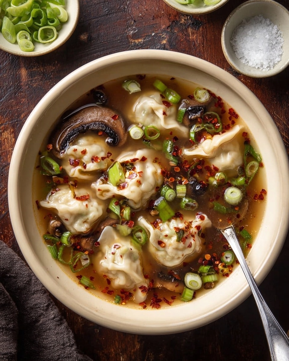 Weeknight Wonton Soup Recipe