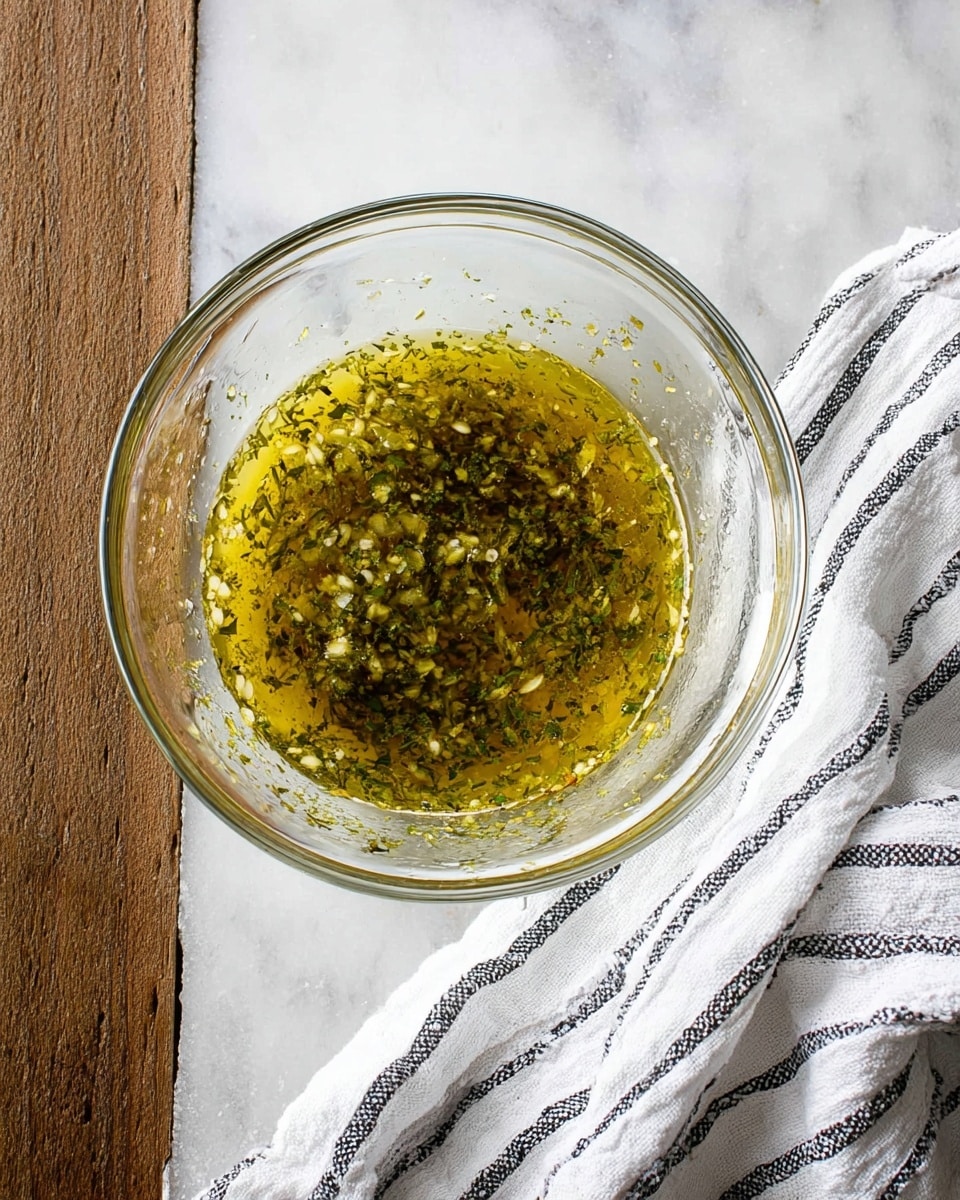 The image shows a close-up of a metal pan filled with a colorful mix of cooked vegetables and sliced sausage. There are roughly three layers visible: the bottom layer is made of large chunks of bright yellow squash and green broccoli florets with some soft, translucent purple onion pieces, the middle layer includes slices of browned sausage and chopped red bell peppers, and the top layer features fresh, chopped green herbs sprinkled across the whole dish. A metal spatula is scooping up some of the mixture, holding pieces of yellow squash, purple onion, sausage, and red pepper. The scene is set on a white marbled surface. photo taken with an iphone --ar 4:5 --v 7